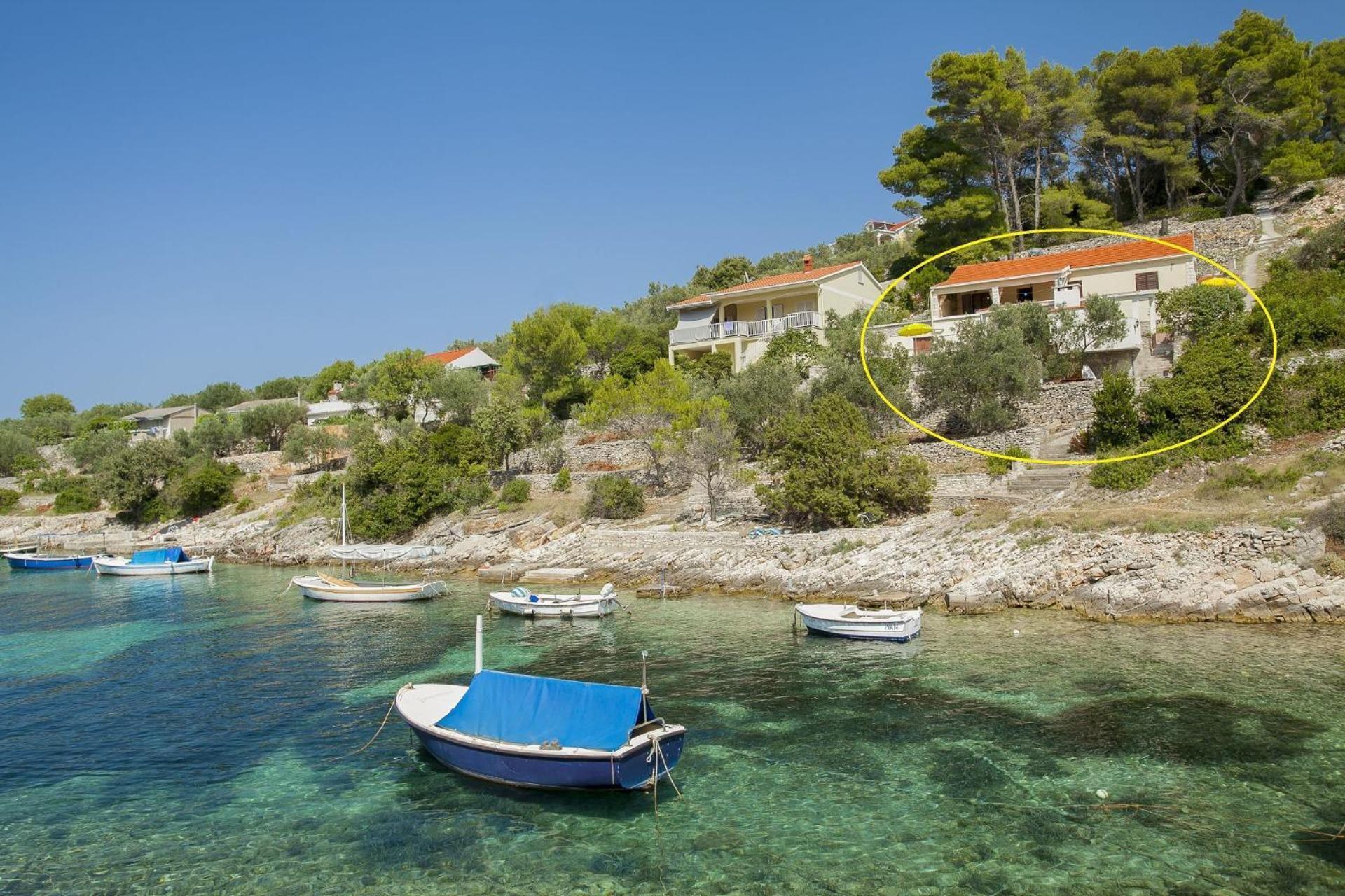 House Villa Bistrana Vela Luka Eksteriør billede